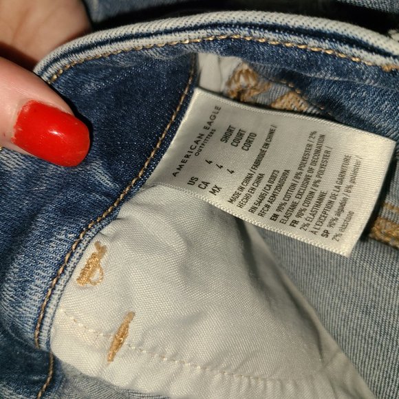 AE High Rise Super Skinny Jeans - Picture 3 of 4